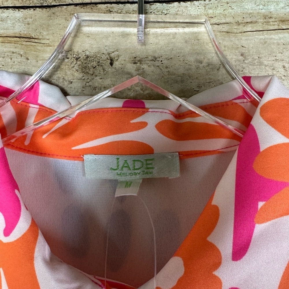 Jade Placket Dress Summer Edge sz Med - Picture 4 of 9